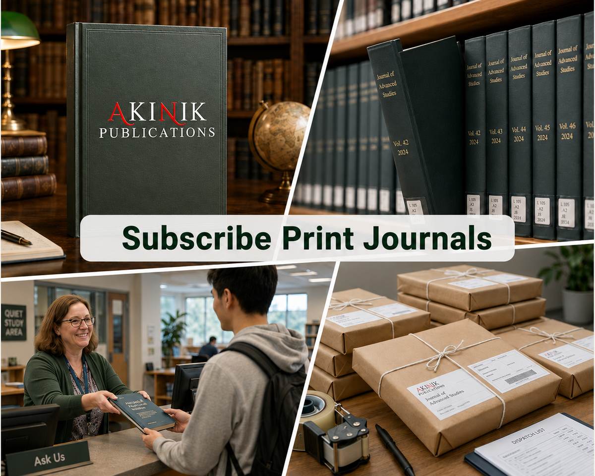 Subscribe print journals from AkiNik Publications - academic journal subscription for libraries