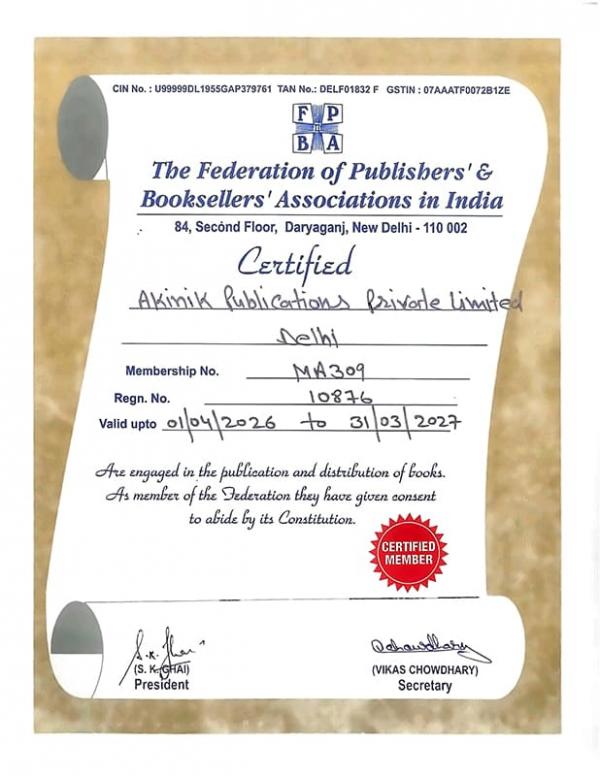 Akinik Publications Private Limited Joins the Federation of Publishers' & Booksellers' Associations in India (FPBAI) as a Certified Member